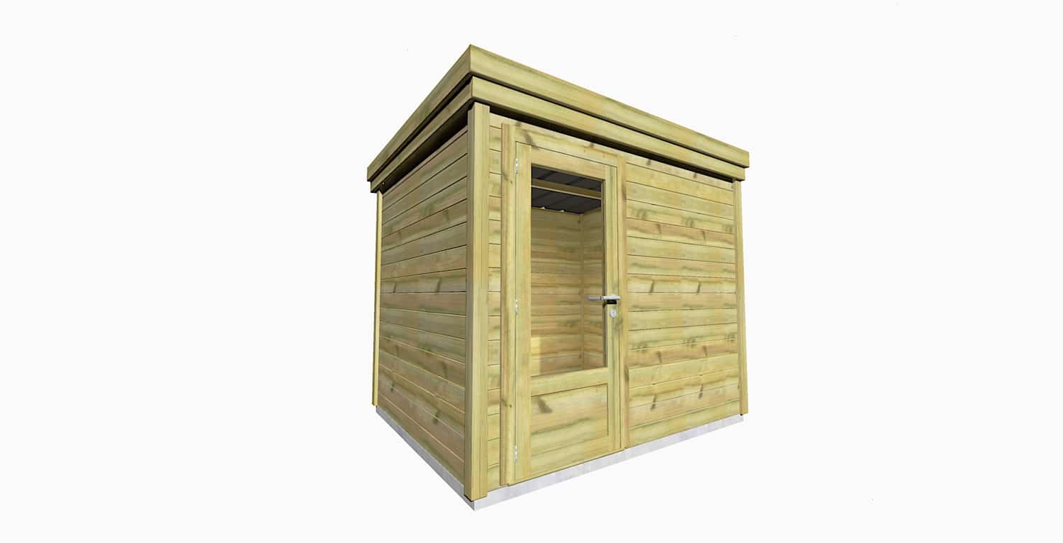  Abri De Jardin En Bois 5m2